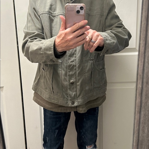 J.Jill Olive Green Sweater - Size L - Picture 7 of 7